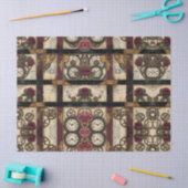 Mechanisches Steampunkt Seidenpapier (Basteln)