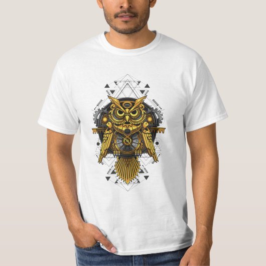 Mechanisches Steampunkugel T-Shirt (Vorderseite)