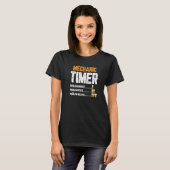 Mechanisches Timer Auto Mechanisches Bier T-Shirt (Vorne ganz)