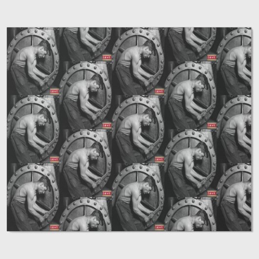 Mechanisches Umhüllungspapier Geschenkpapier (Flach)