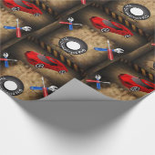 Mechanisches Umhüllungspapier Geschenkpapier (Ecke)