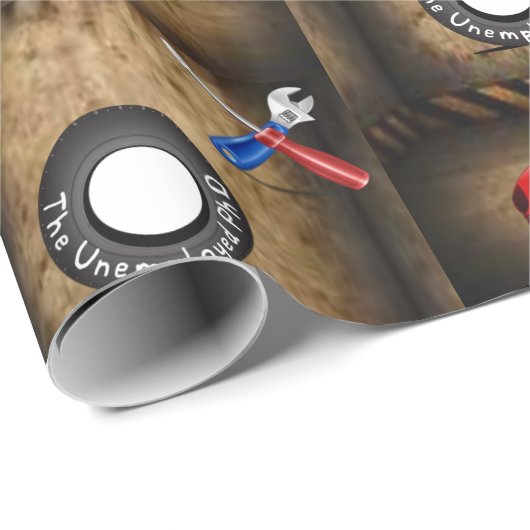 Mechanisches Umhüllungspapier Geschenkpapier (Rolleneckpunkt)