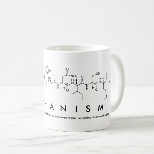 Mechanism Peptidwort-Tasse Kaffeetasse (VorderseiteRechts)