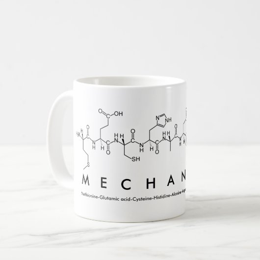 Mechanism Peptidwort-Tasse Kaffeetasse (Vorderseite Links)
