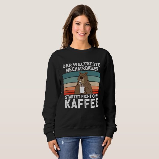 Mechatronics Coffee College Professional Mechatron Sweatshirt (Vorne ganz)