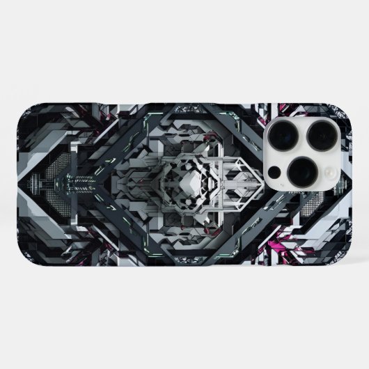 Mechatronischer Core Super Prozessor MSCPU-4150 iPhone Hülle (Rückseite (Horizontal))