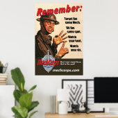MechCorps "Remember" Poster 02 (Heimbüro)