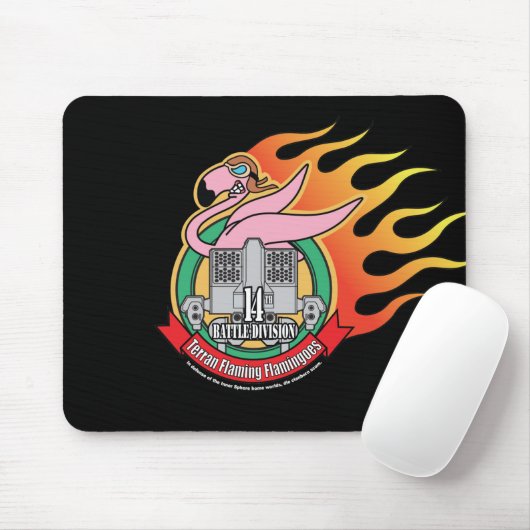 MechCorps Terran, das Flaminoes Mausunterlage Mousepad (Mit Mouse)