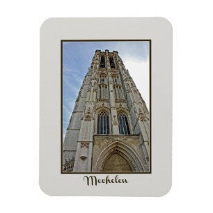 Mechelen Kathedrale Belgien Magnet