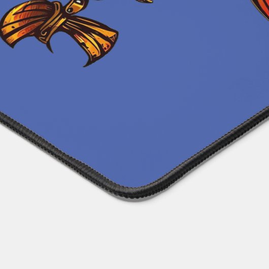 Mechfisch Schreibtischunterlage (Ecke)