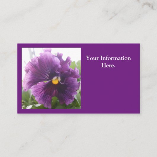 Mechtfeld Visitenkarte (Vorderseite)