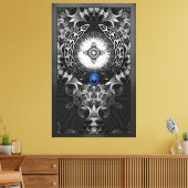 MechTron Eine Abstrakte Kunst Leinwanddruck (Insitu (Wohnzimmer))