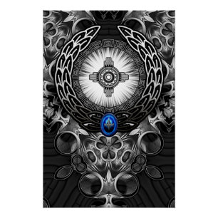 MechTron Eine Abstrakte Kunst Poster