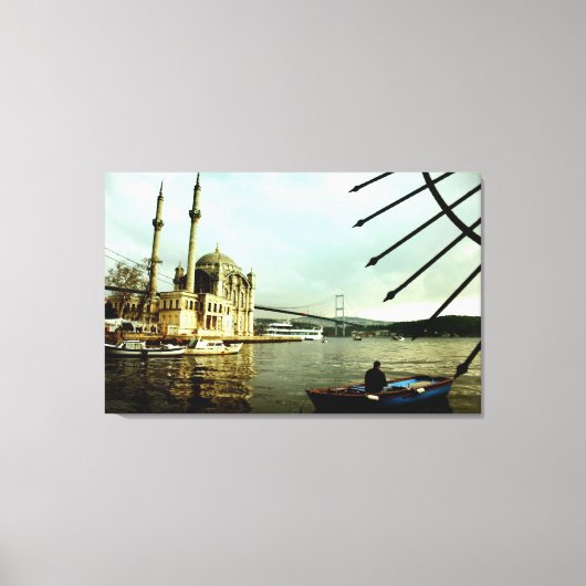 Mecidiye Mosque Ortaköy Leinwanddruck (Vorderseite)