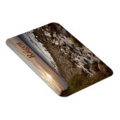 Mecklenburg-Küste Sonnenuntergang Magnet (Rechte Seite)