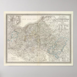 Mecklenburg-Schwerin, Mecklenburg-Strelitz Poster