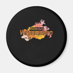 Mecklenburg Vorpommern Bundesland Deutschland Magnet