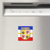 Mecklenburg-Vorpommern COA Magnet (In Situ (Geschirrspüler))