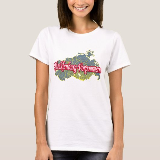 Mecklenburg-Vorpommern T-Shirt (Vorderseite)