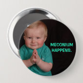 MECONIUM GESCHIEHT BUTTON (Vorne & Hinten)