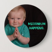 MECONIUM GESCHIEHT BUTTON (Vorderseite)