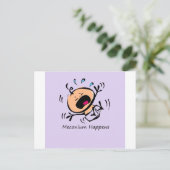 Meconium Happens Postkarte (Stehend Vorderseite)