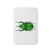 Mecynorhina torquata bug Cartoon zur Darstellung Badematte (Vorderseite Vertikal)