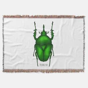 Mecynorhina torquata bug Cartoon zur Darstellung Decke