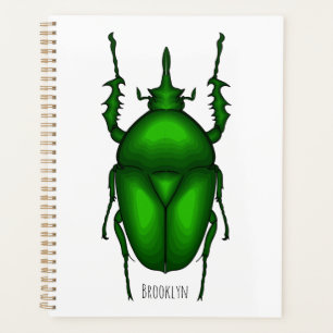 Mecynorhina torquata bug Cartoon zur Darstellung Planer