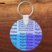 Med 7 Rechte Schlüsselanhänger (Vorderseite)