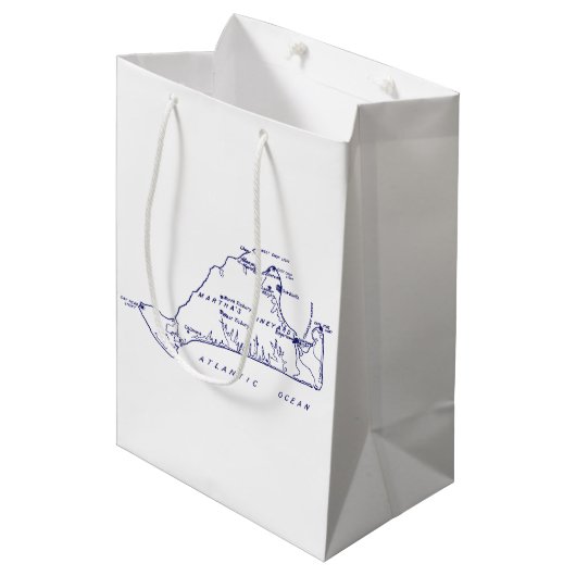 Med Bag Mittlere Geschenktüte (Vorderseite Schrägansicht)