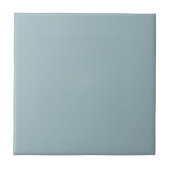 Med blue solid color fliese (Vorderseite)