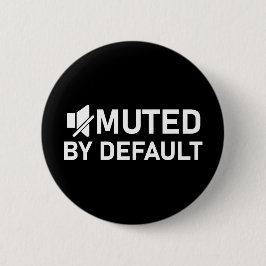 Med by default Minimalistisch T - Shirt - Audio V2 Button