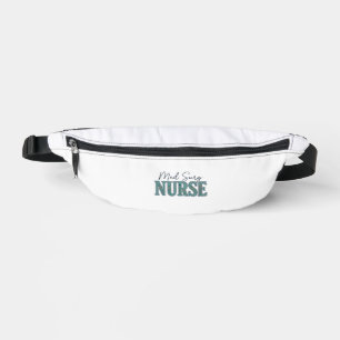 Med-Chirurg-Krankenschwester Florales Vintage-Grav Bauchtasche