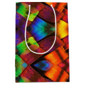 Med Gift Bag Butterfly Scales Mittlere Geschenktüte (Vorderseite)