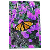 Med Gift Bag Monarch über Aster Mittlere Geschenktüte (Vorderseite)