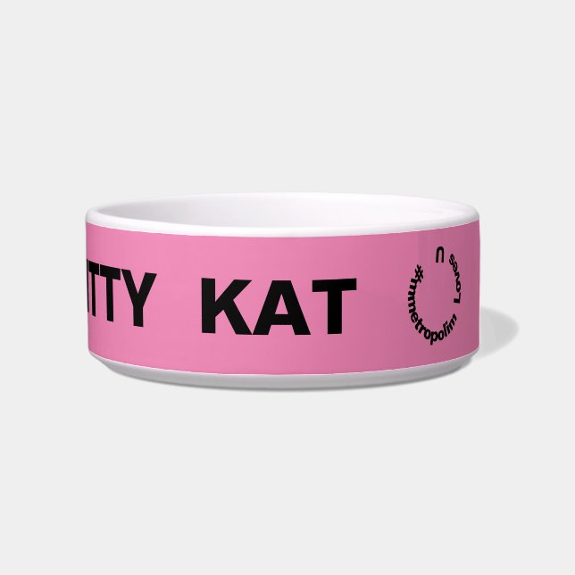 Med./Lg.KAT/ Pet Bowl /#mmetropolim Napf (Rechts)