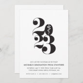 Med School Abschluss Invitation Class of 2024 Einladung (Vorne/Hinten)