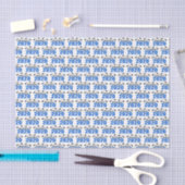 Med School Grad 2020 Abschluss Gewebe (blau) Seidenpapier (Handwerk)