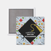 Med School Grad Glückwunsch Magnet (Vorderseite/Rückseite)