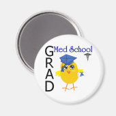 Med School Grad Magnet (Vorderseite/Rückseite)