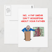 Med School Witz Postkarte (Vorne/Hinten)