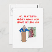 Med School Witz Postkarte (Vorne/Hinten)