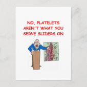 Med School Witz Postkarte (Vorderseite)