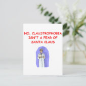 Med School Witz Postkarte (Stehend Vorderseite)