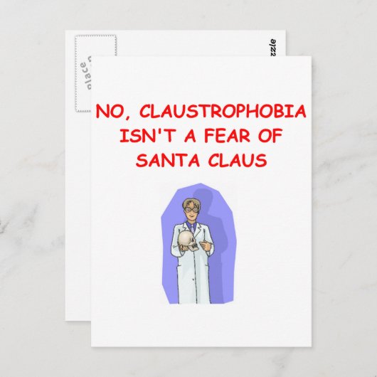 Med School Witz Postkarte (Vorne/Hinten)