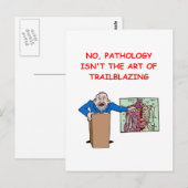 Med School Witz Postkarte (Vorne/Hinten)