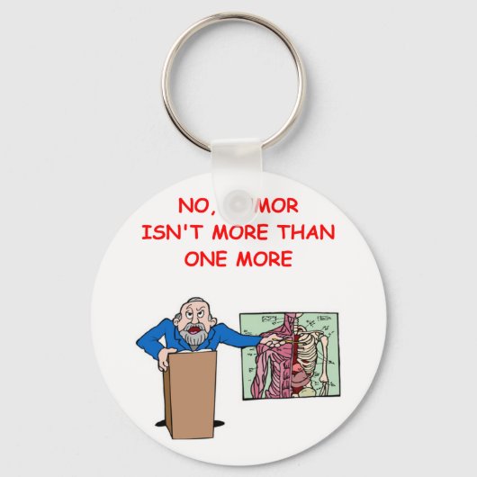 Med School Witz Schlüsselanhänger (Vorderseite)