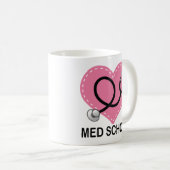 MED-Schulstudent oder Absolvent-Tasse Kaffeetasse (VorderseiteRechts)