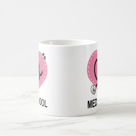 MED-Schulstudent oder Absolvent-Tasse Kaffeetasse (Mittel)